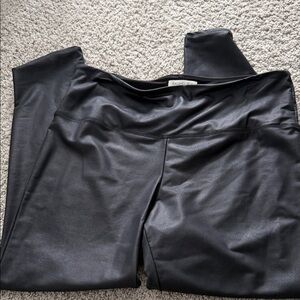 Rachel Zoe Charcoal Faux Leather Pants